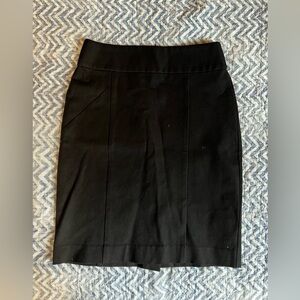 Banana Republic Classic Black Pencil Skirt